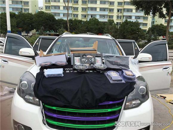 哈弗H5改裝路翼汽車(chē)音響